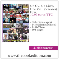 Le livre Un CV, Un Livre, Une Vie... (V.textes)