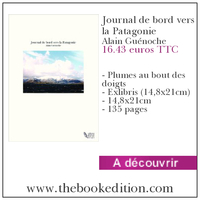 Le livre Journal de bord vers la Patagonie