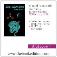 Le livre Quand l\'anaconda souriait...