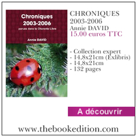 Le livre CHRONIQUES 2003-2006