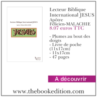 Le livre Lecteur Biblique International JESUS