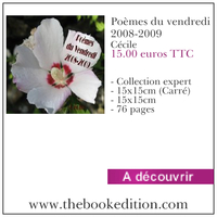 Le livre Poèmes du vendredi 2008-2009