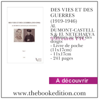 Le livre DES VIES ET DES GUERRES (1919-1946)