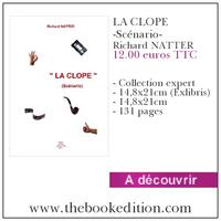 Le livre LA CLOPE -Sc�nario-