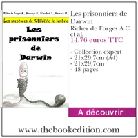 Le livre Les prisonniers de Darwin