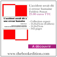 Le livre L\'accident serait d  une erreur huma