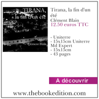 Le livre Tirana, la fin d\'un été