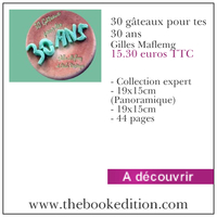 Le livre 30 gâteaux pour tes 30 ans