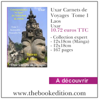 Le livre Uxar Carnets de Voyages  Tome 1 Laos