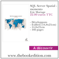 Le livre SQL Server Spatial - memento