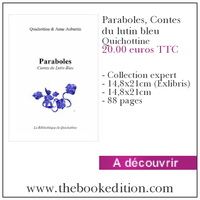 Le livre Paraboles, Contes du lutin bleu