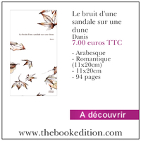 Le livre Le bruit d\'une sandale sur une dune 