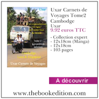 Le livre Uxar Carnets de Voyages Tome2 Cambodge