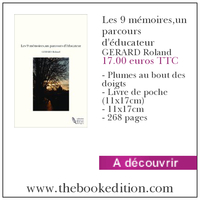 Le livre Les 9 mmoires,un parcours d\'ducateur_ GERARD Roland