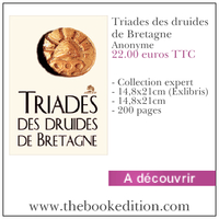 Le livre Triades des druides de Bretagne