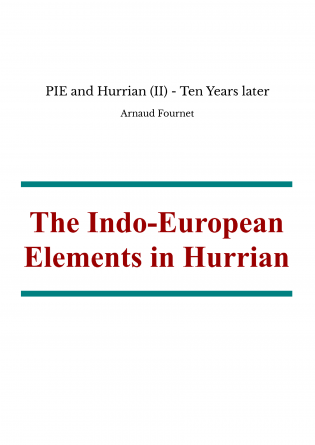 PIE and Hurrian (II) - Ten Years later