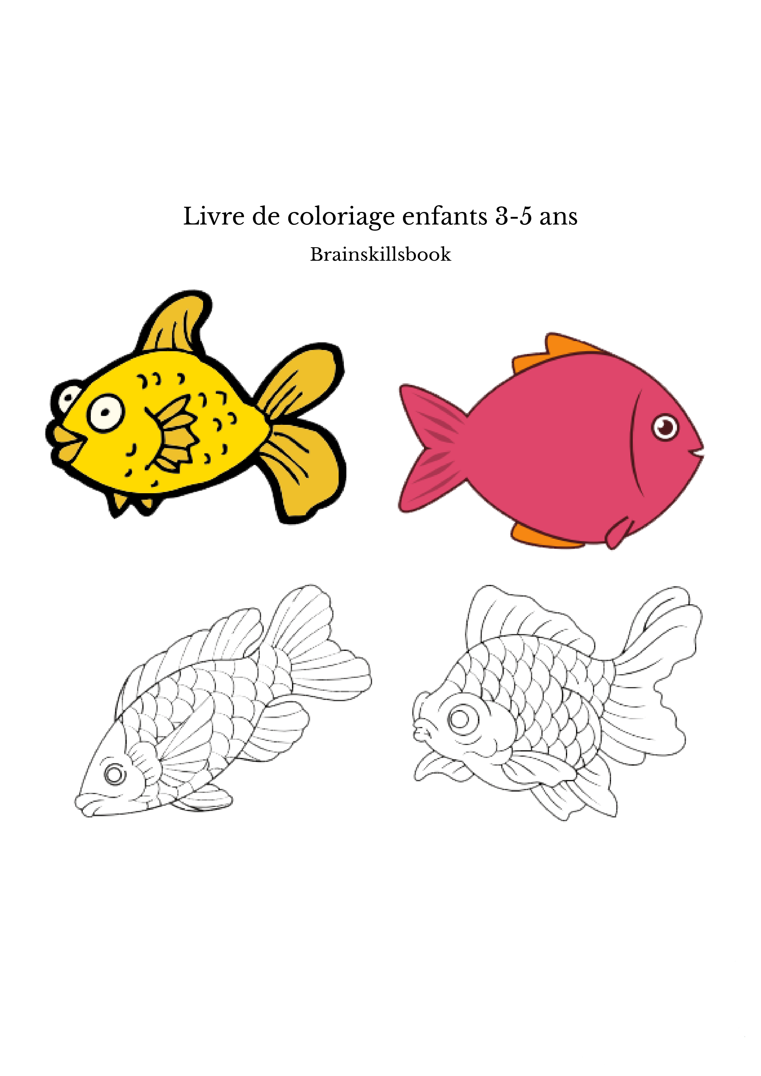 Livre De Coloriage Enfants 3 5 Ans Abdellatif El Alama