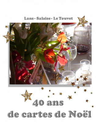 40 ans de cartes de Noël