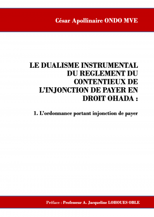 Travaux sur l'injonction de payer