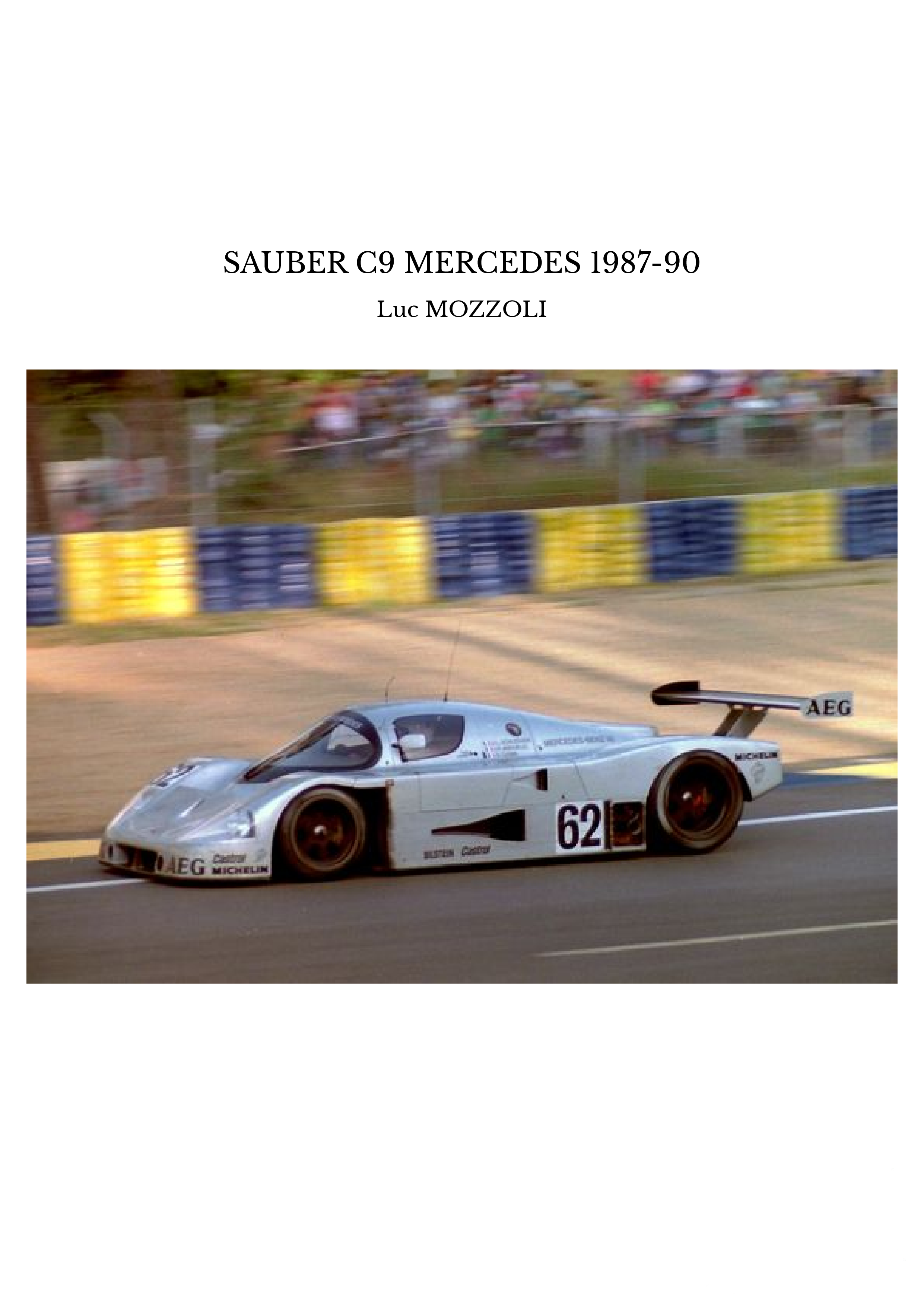 SAUBER C9 MERCEDES 1987-90