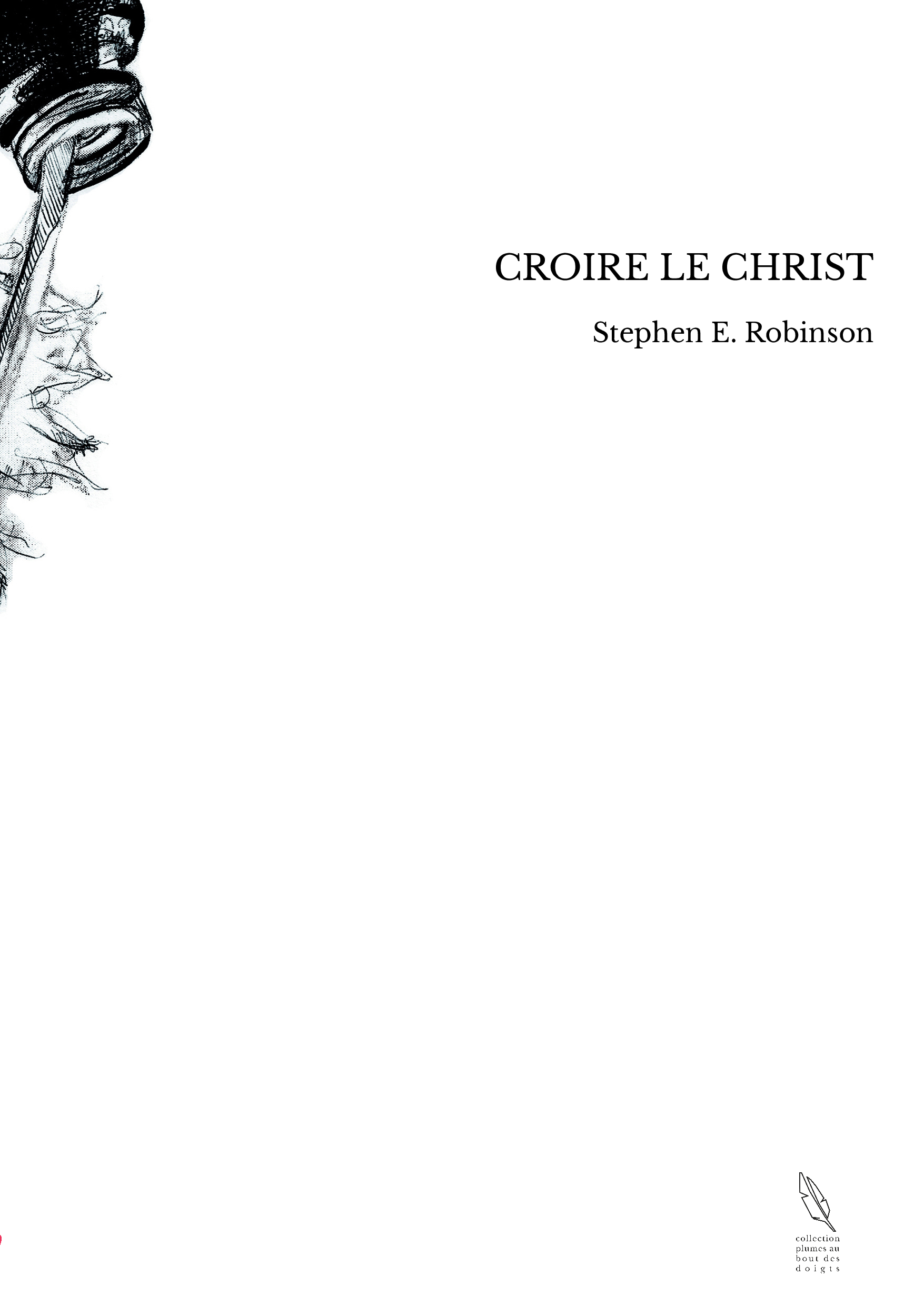 CROIRE LE CHRIST