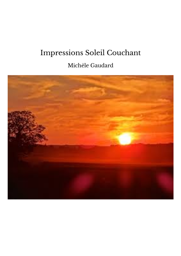 Impressions Soleil Couchant