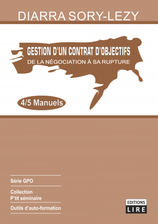 GESTION DES CONTRATS D'OBJECTIFS