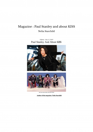 Magazine : Paul Stanley and about KISS