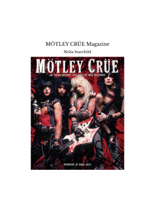 MÖTLEY CRÜE Magazine