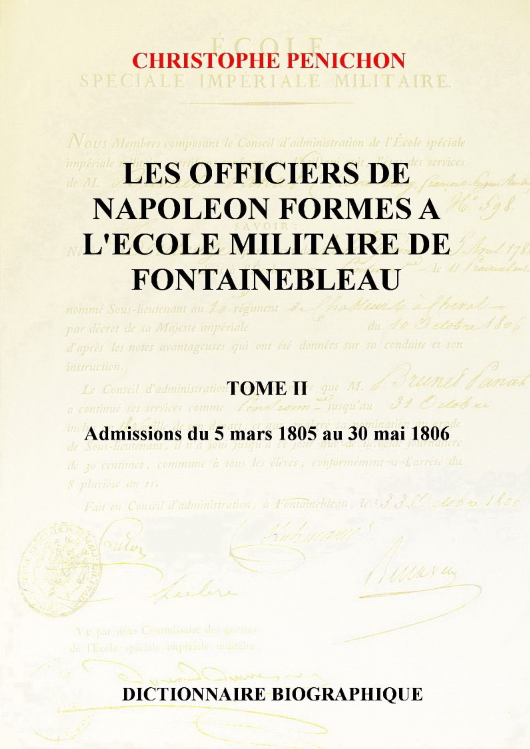 Les Officiers de Napoléon, Tome II