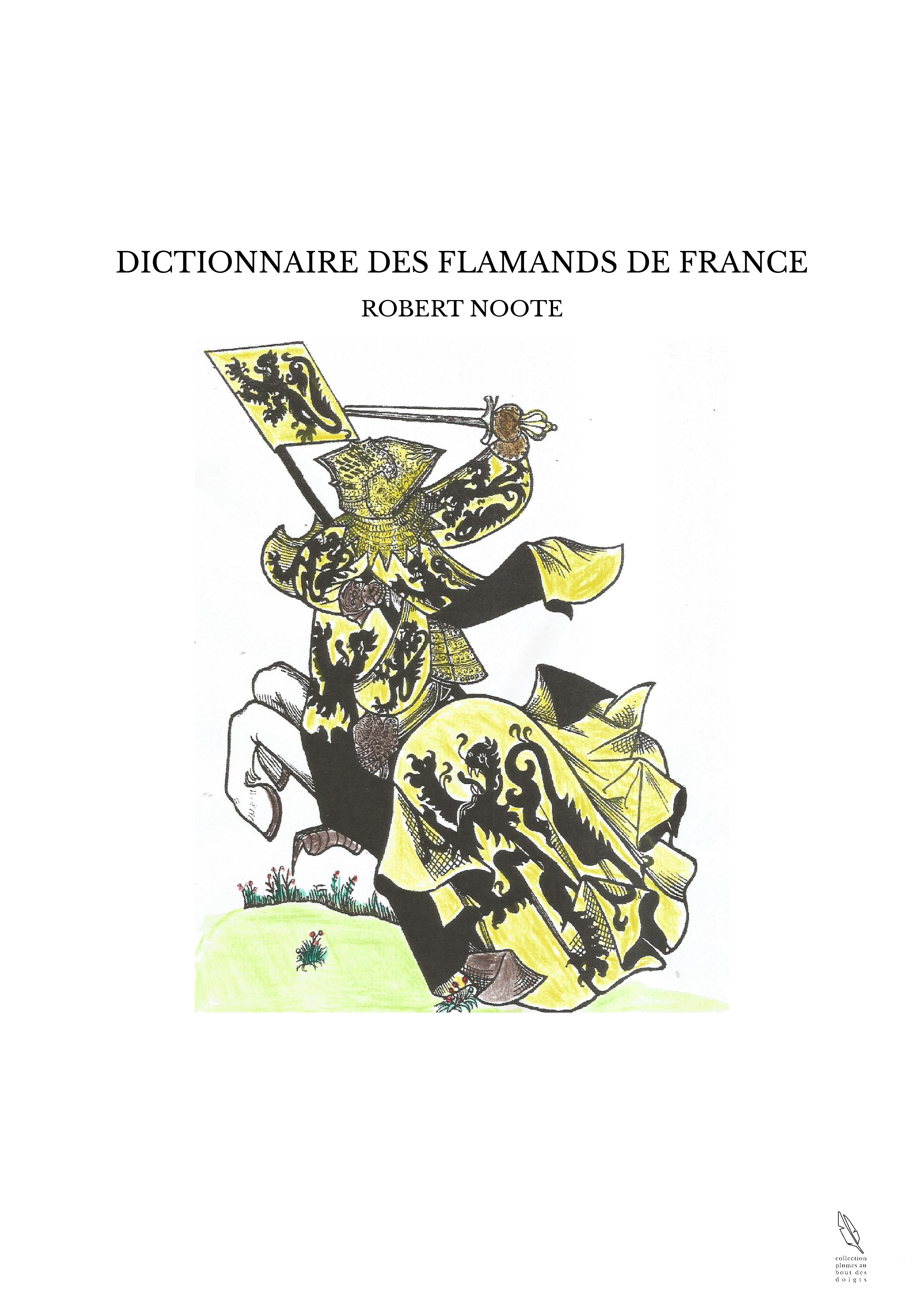 DICTIONNAIRE DES FLAMANDS DE FRANCE