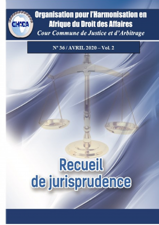 Recueil de jurisprudence n°36, Vol. 2