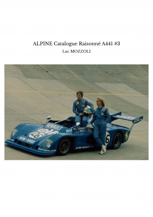 ALPINE Catalogue Raisonné A441 #3