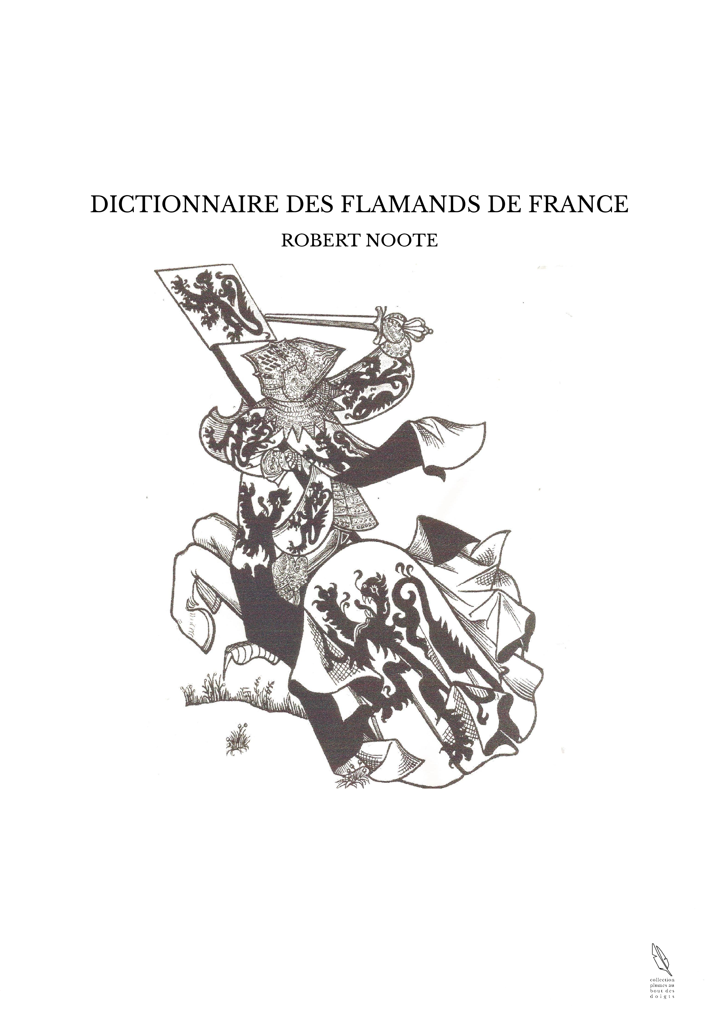 DICTIONNAIRE DES FLAMANDS DE FRANCE