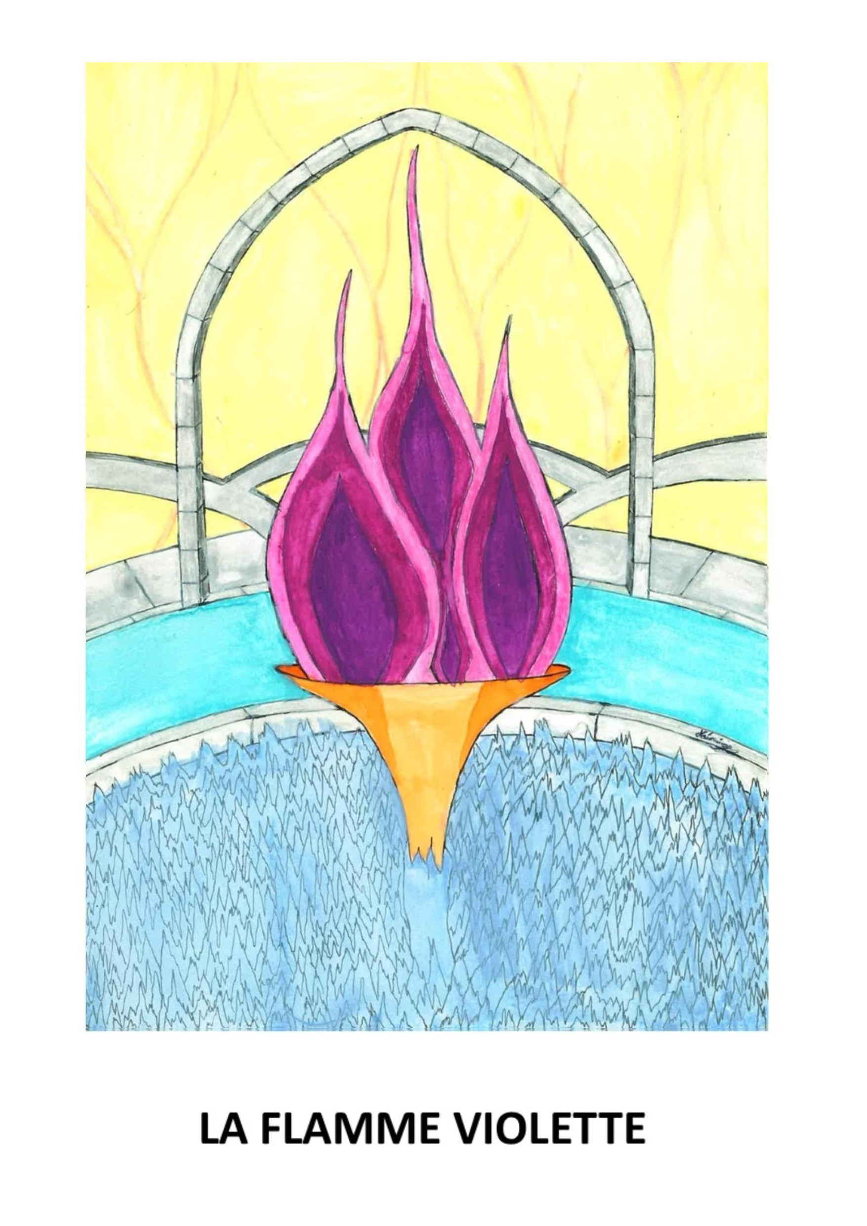 La flamme violette 