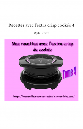 Recettes avec l'extra crisp cookéo 4