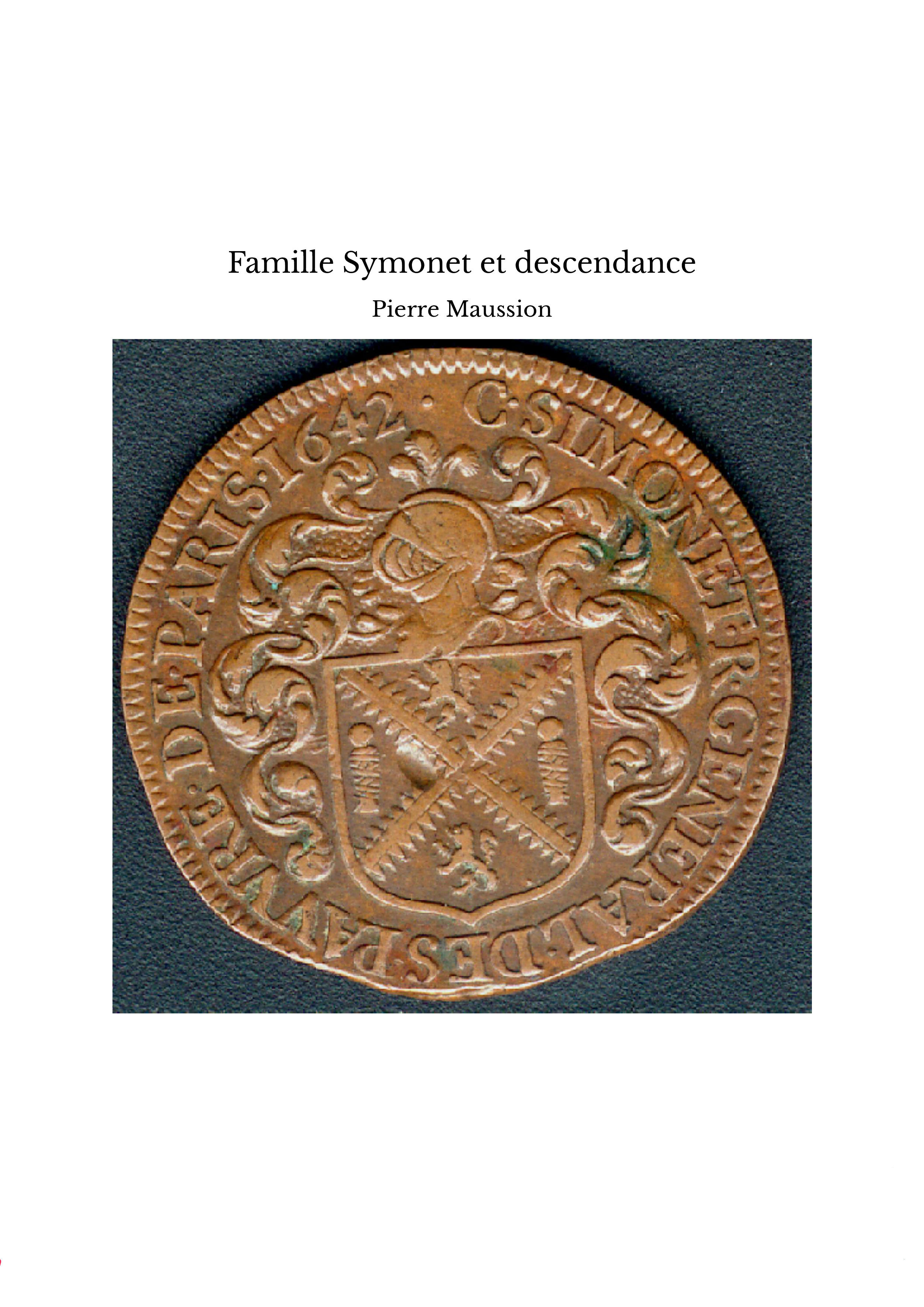 Famille Symonet et descendance