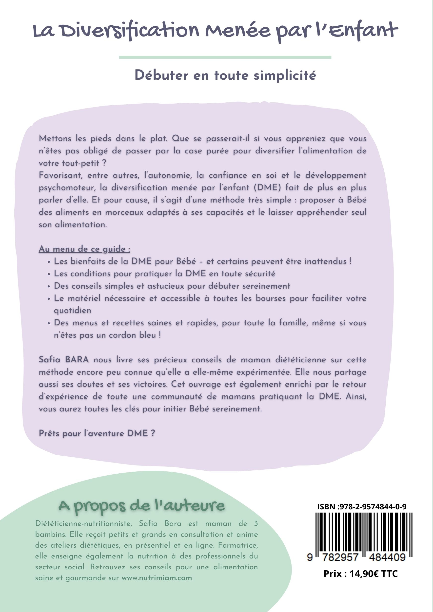 La diversification alimentaire (livre) - Marguerite