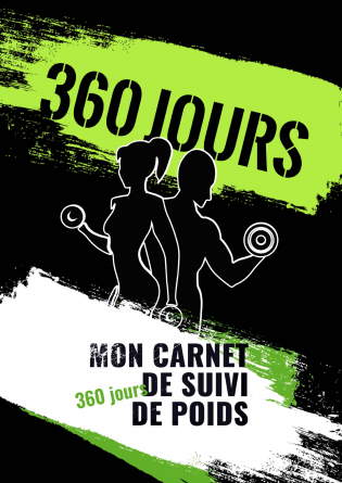 Carnet de Suivi de Poids 360 Jours