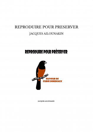 REPRODUIRE POUR PRESERVER