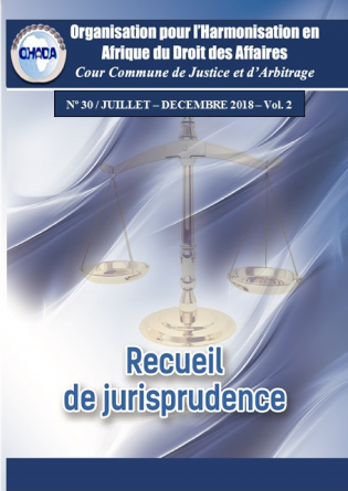 Recueil de jurisprudence n°30, Vol. 2