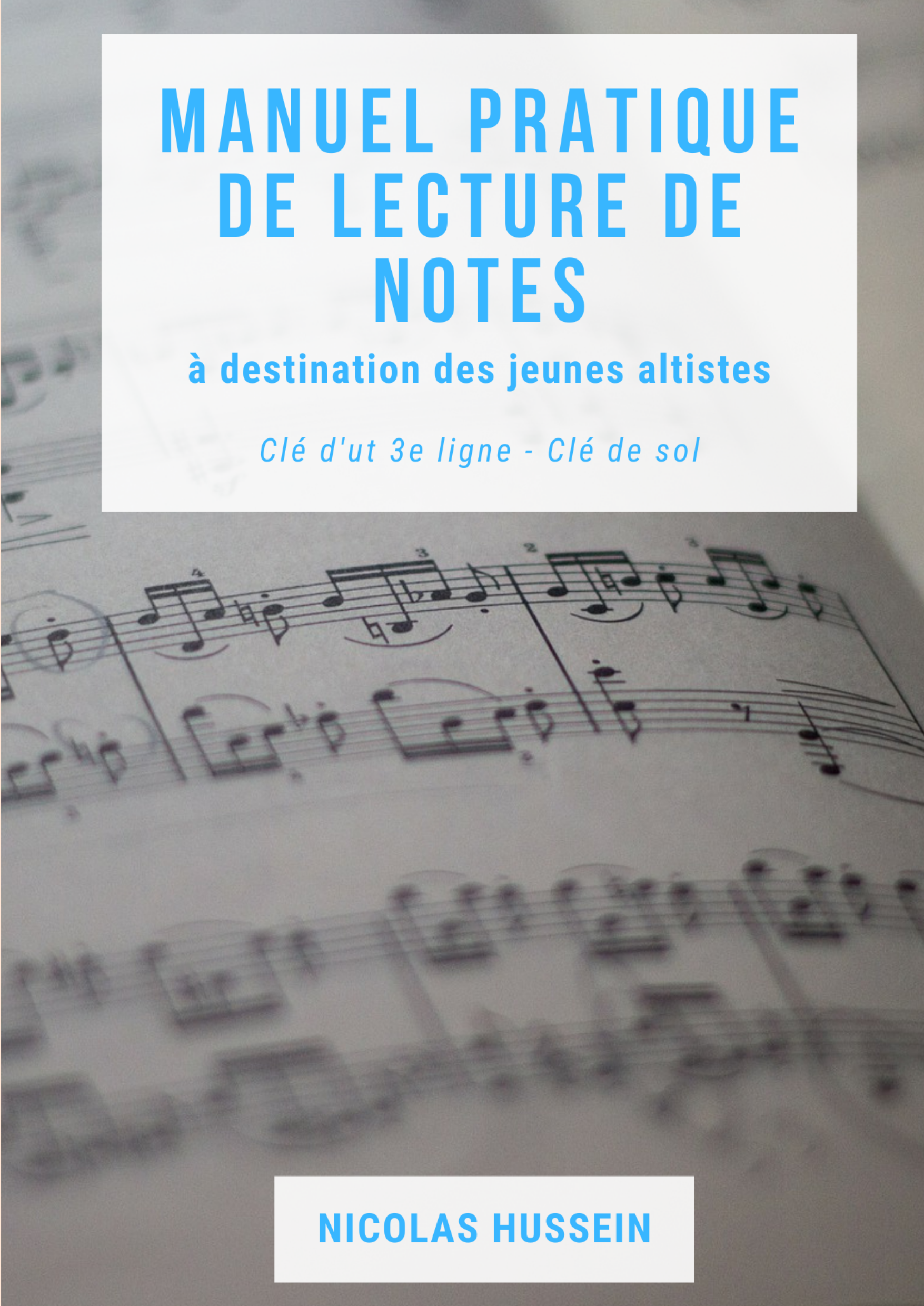 Manuel de lecture de notes (alto) - Nicolas Hussein