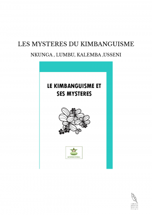 LES MYSTERES DU KIMBANGUISME