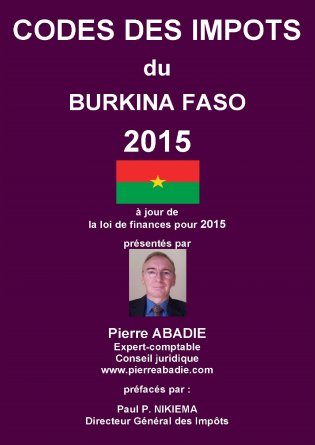 CODES DES IMPOTS 2015 DU BURKINA FASO 
