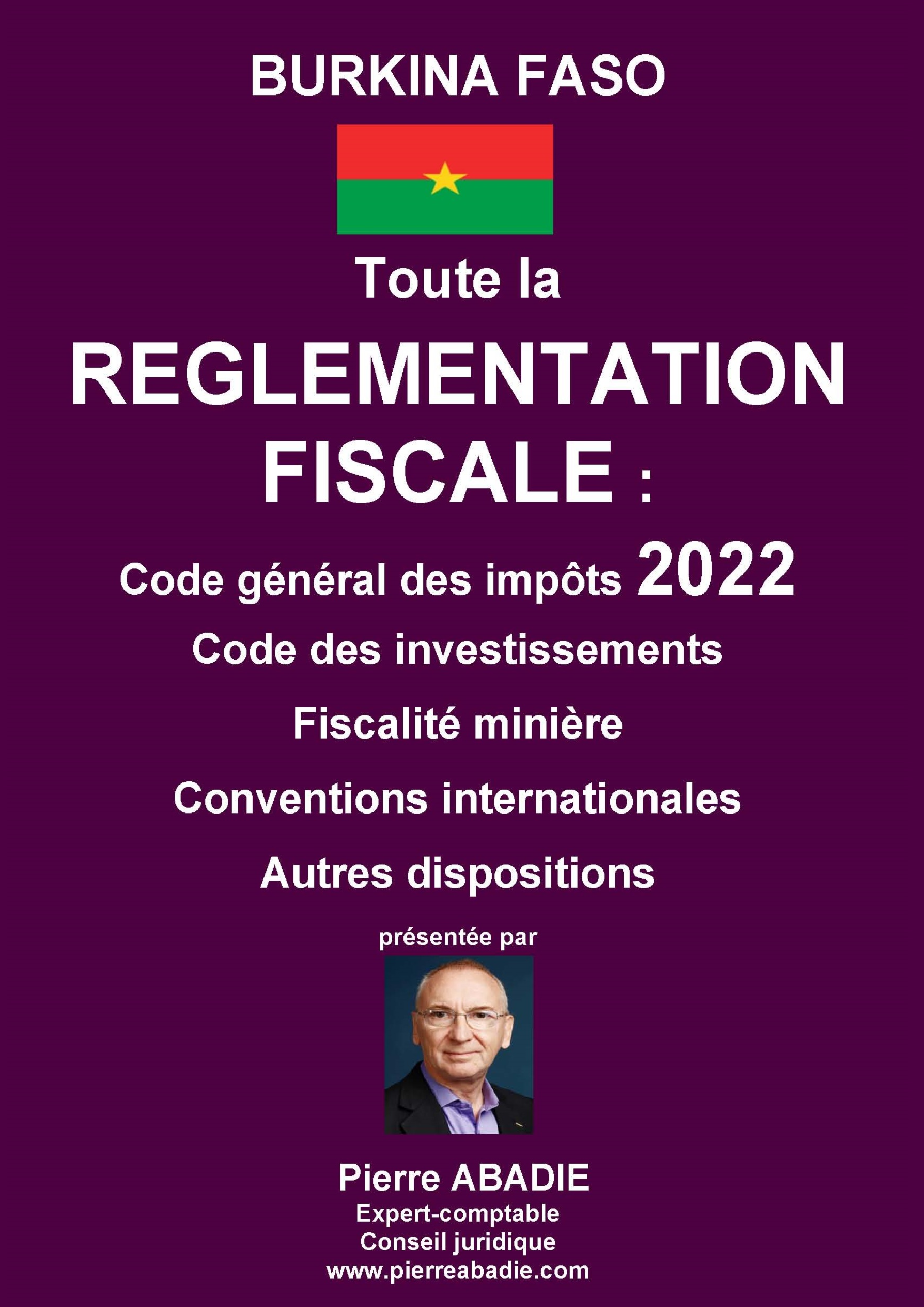 Règlementation fiscale 2022 du Burkina