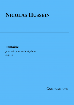 Fantaisie op. 3 (alto, clar, piano)