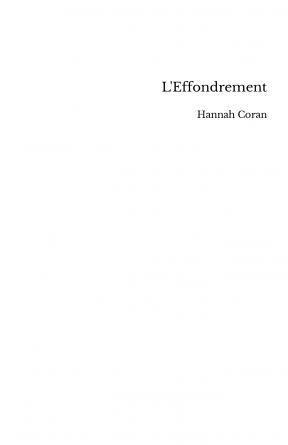 L'Effondrement