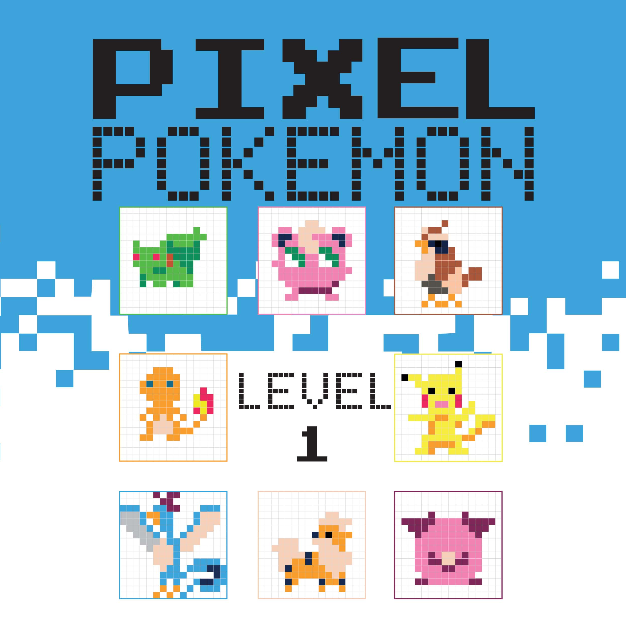 Pixel Pokemon Level 1