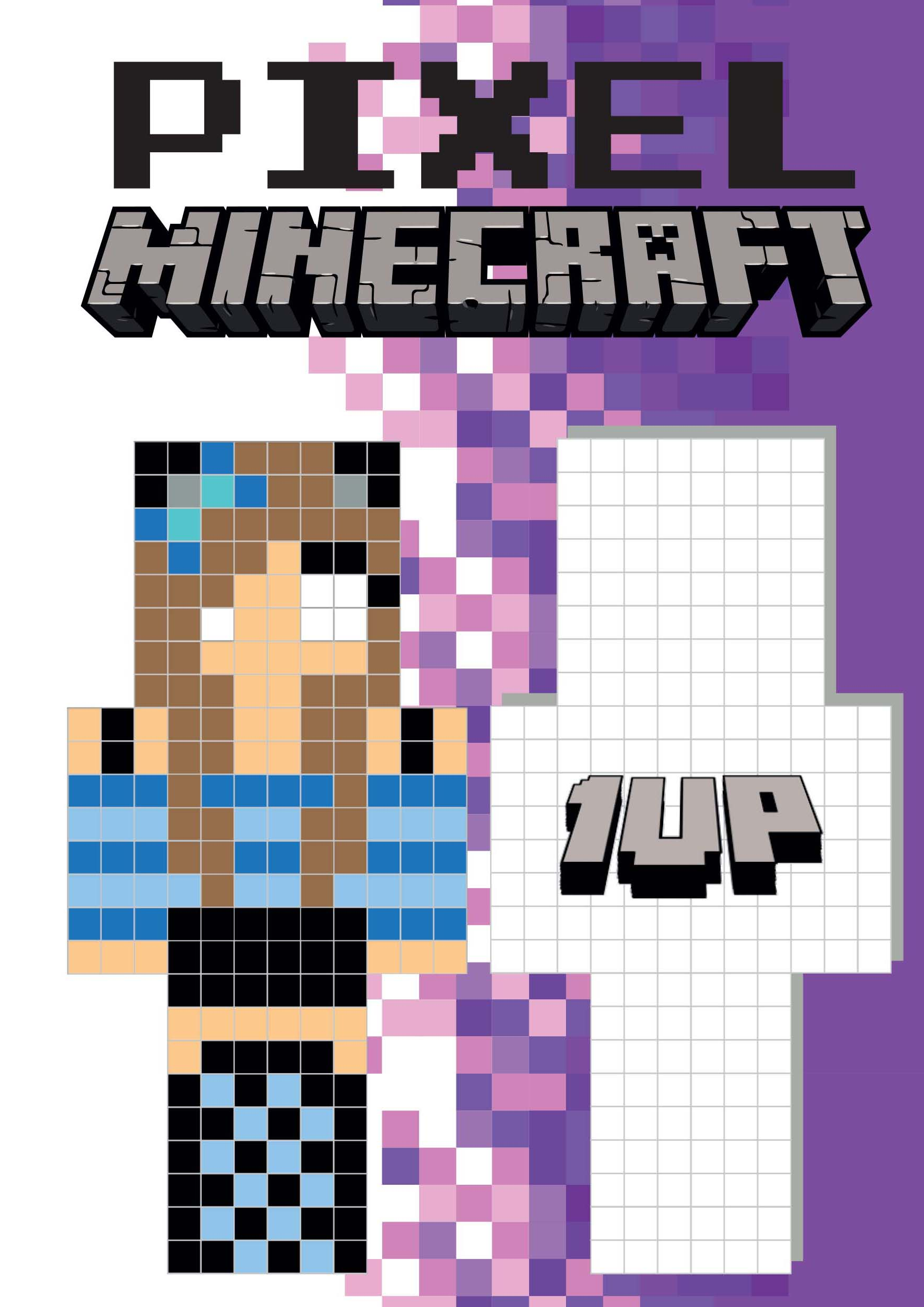 Pixel Minecraft 1UP - Tcorporation
