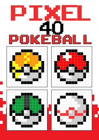 Pixel 40 Pokeball